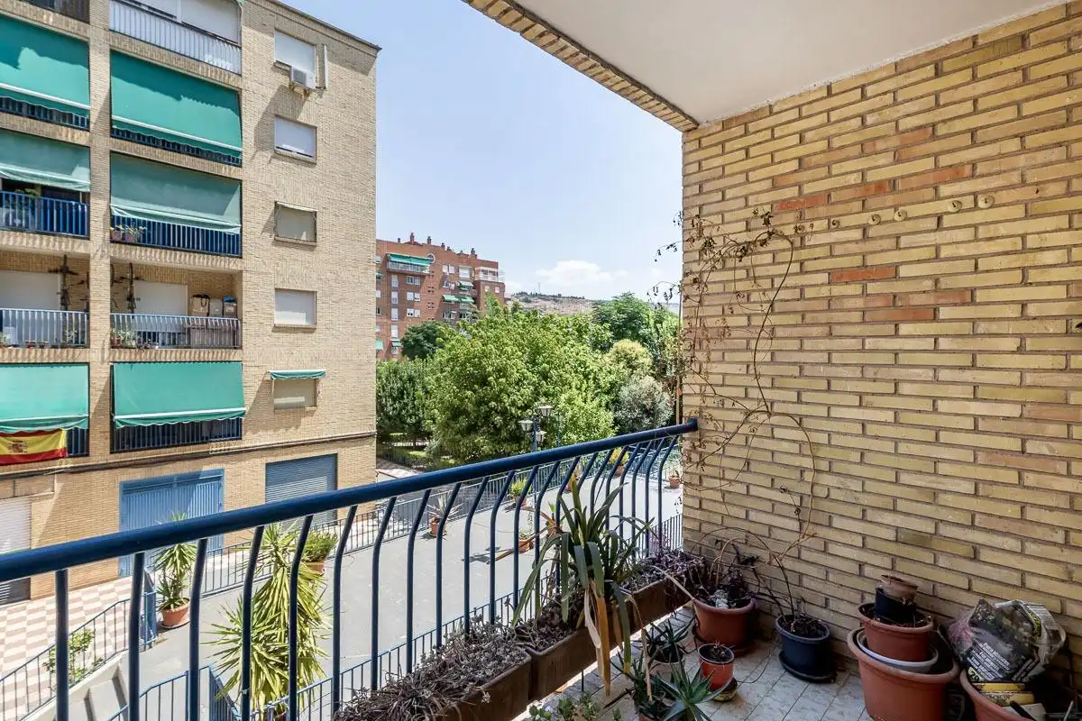 Balcony of Flat for sale in Granada  with Heating and Terrace