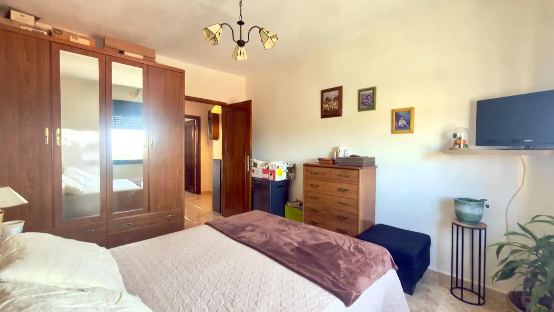 Bedroom of Houses for sale in Ribeira  with Heating, Private garden and Terrace