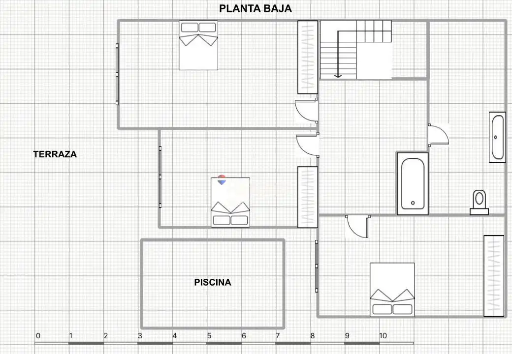 Houses for sale in Roses  with Air Conditioner, Heating and Private garden
