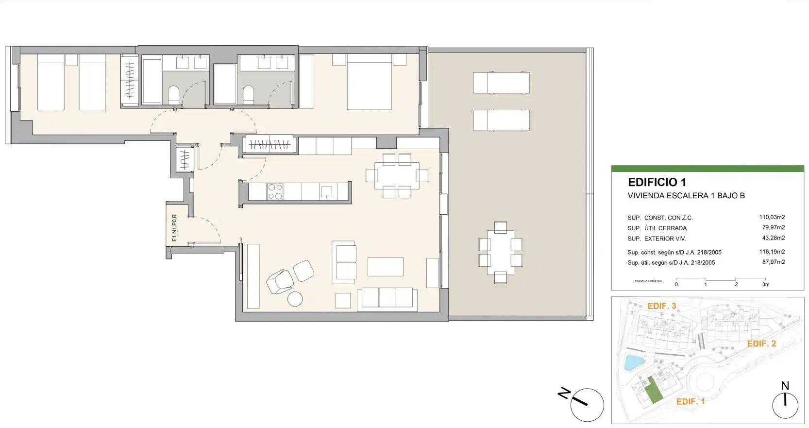 Apartment mit Aufzug zum Verkauf in Casares Golf - Casares del Sol, imagen 10