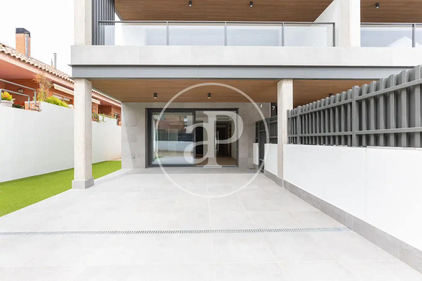Terrace of Flat for sale in Sant Cugat del Vallès  with Air Conditioner, Heating and Private garden