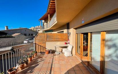 Terrasse von Einfamilien-Reihenhaus zum verkauf in Moià