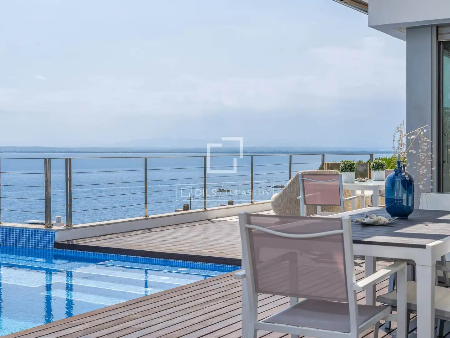 Terraza de Casa o chalet en venta en Roses con Aire acondicionado, Calefacción y Jardín privado