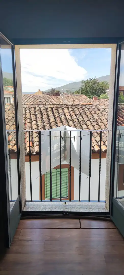 Balcony of Houses for sale in Baños de Montemayor  with Air Conditioner, Balcony and Alarm