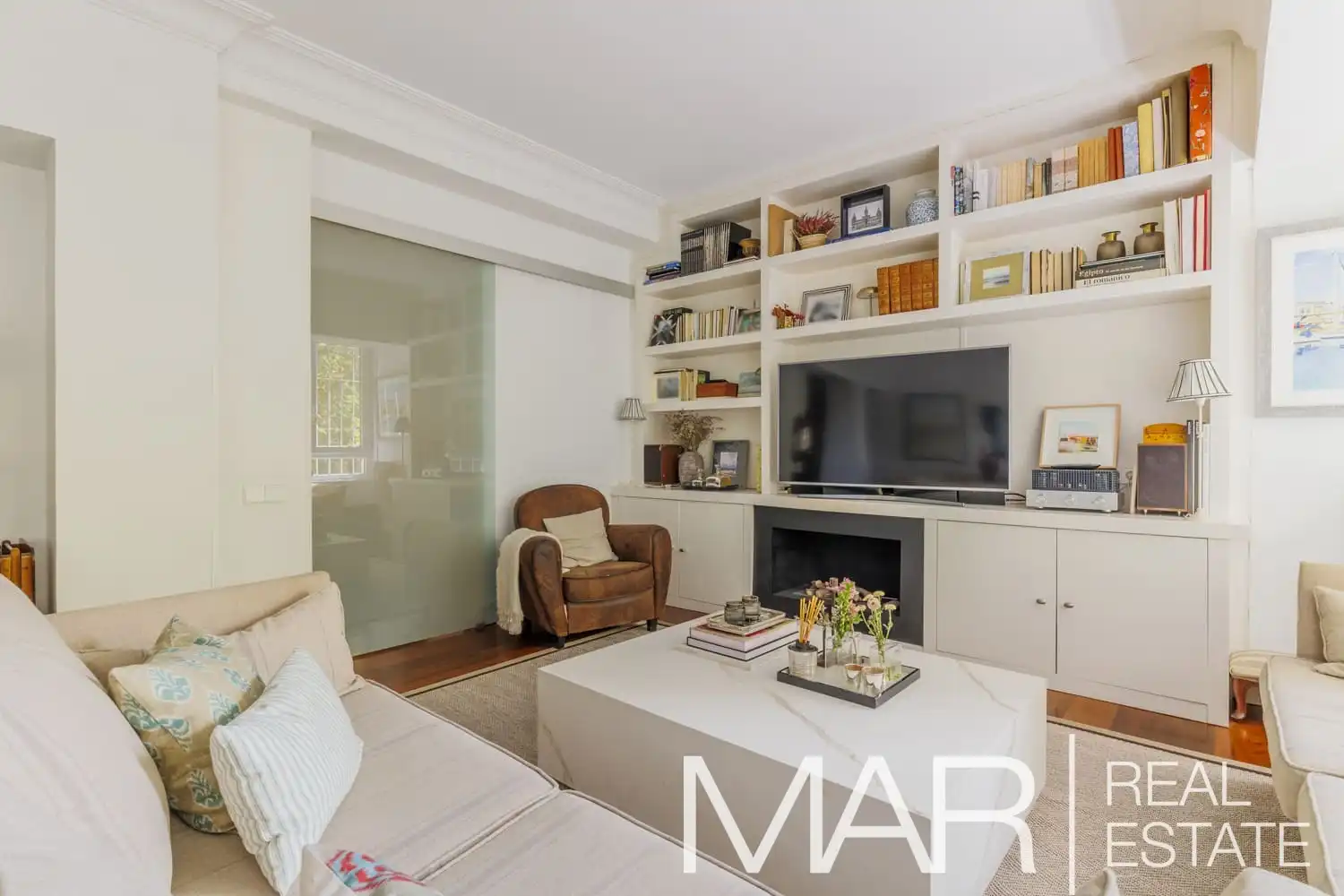 Sala de estar de Piso en venta en Madrid con Aire acondicionado, Calefacción y Trastero