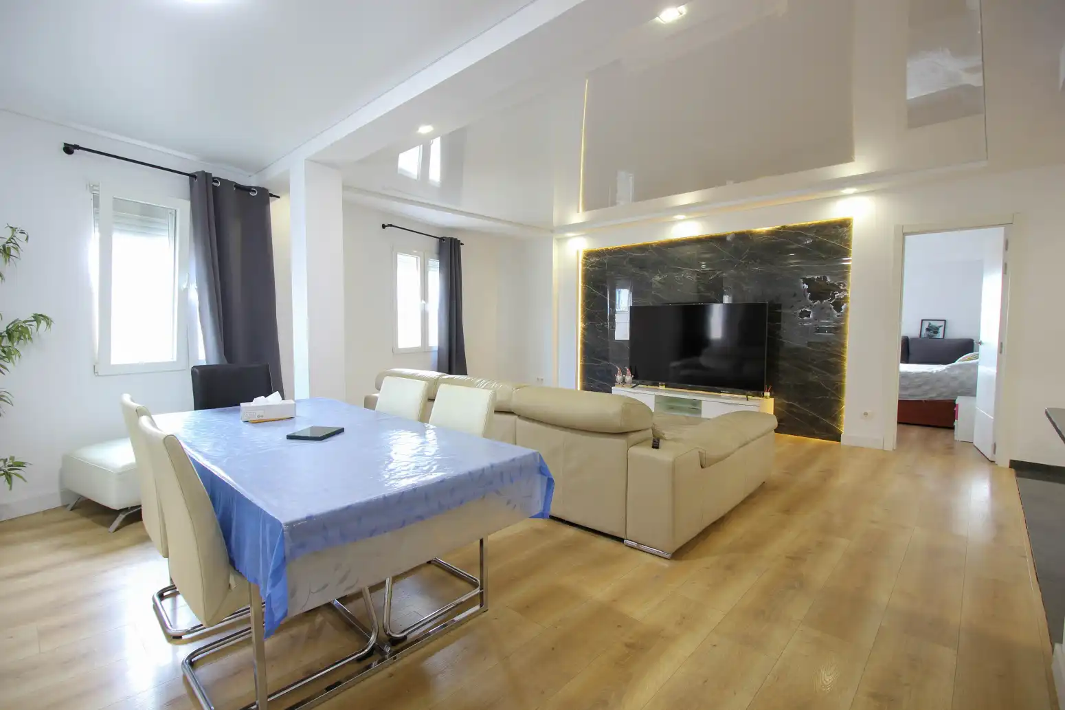 Sala d'estar de Pis en venda en Sagunto / Sagunt amb Aire condicionat, Calefacció i Terrassa