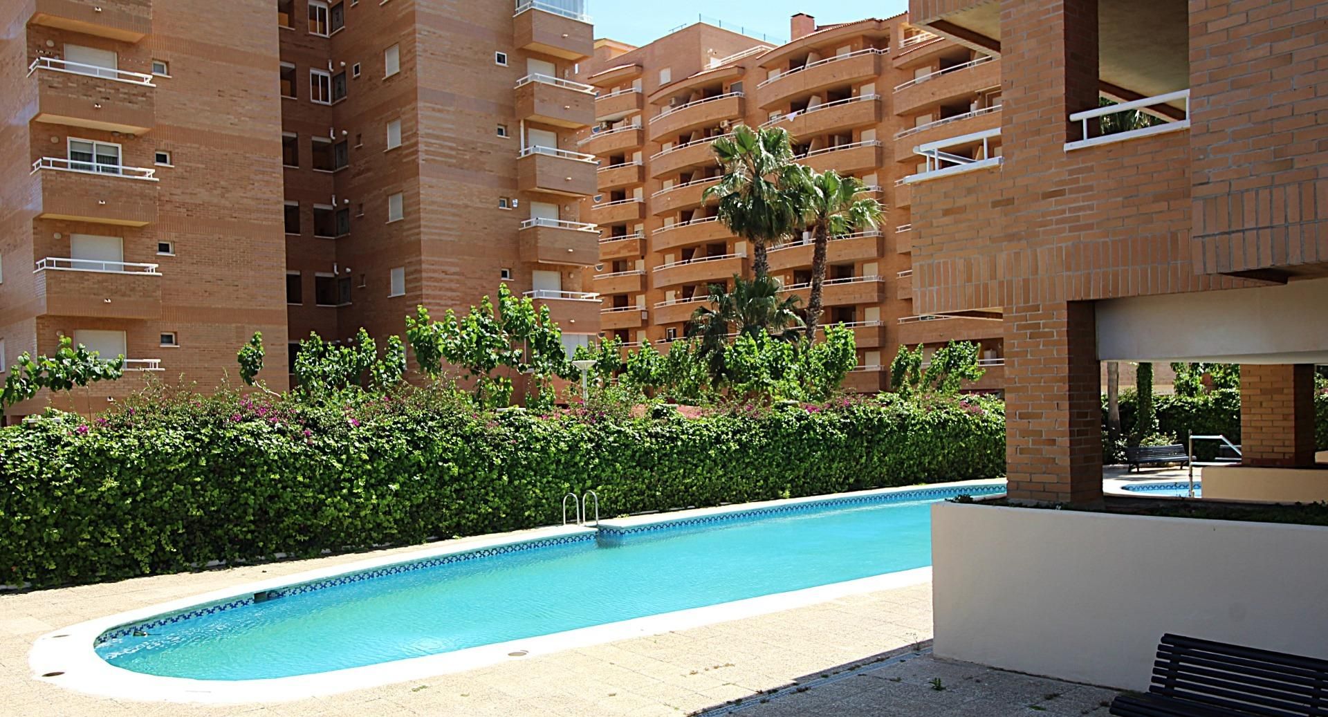 Swimming pool of Apartment for sale in Oropesa del Mar / Orpesa  with Private garden, Terrace and Community pool