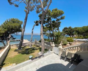 Garden of Apartment to rent in Alcúdia  with Air Conditioner and Furnished