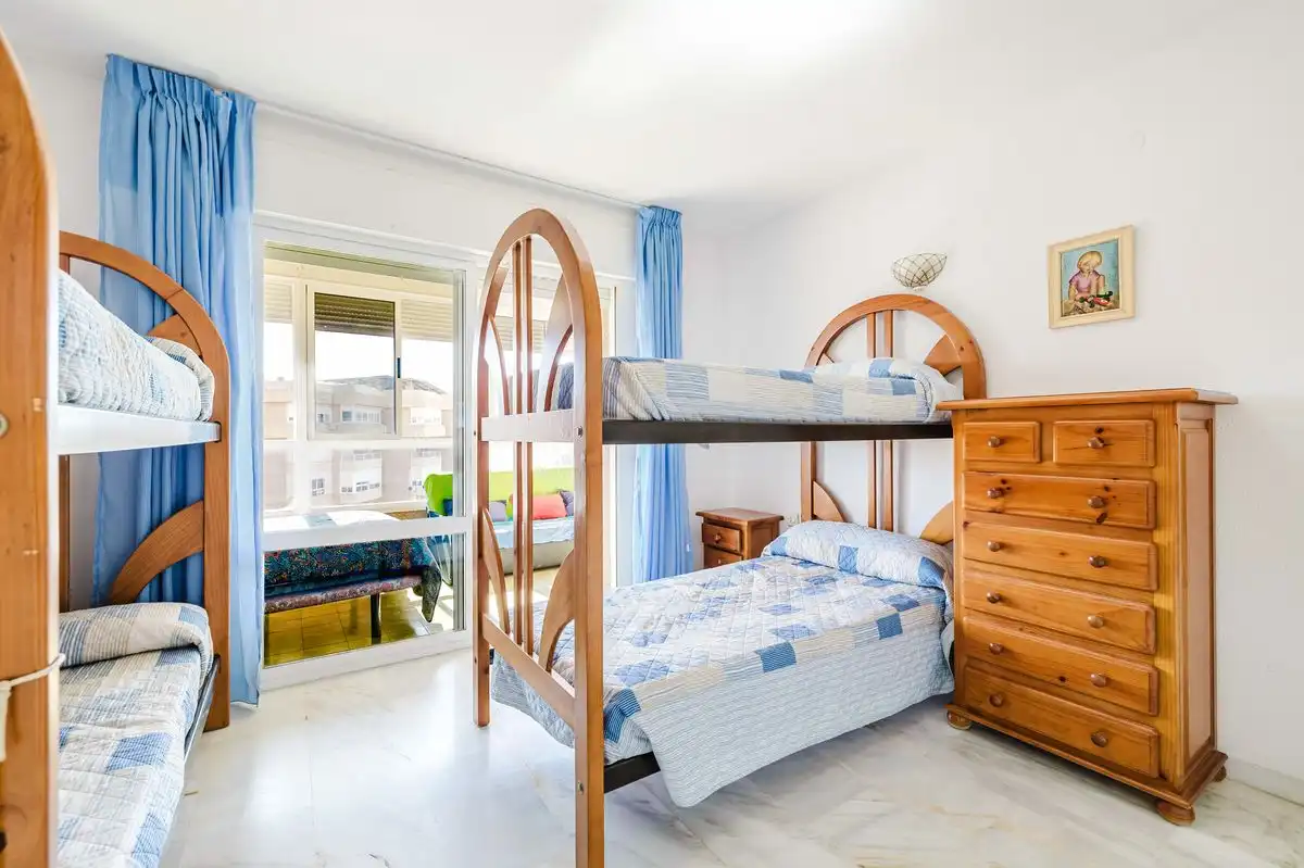 Bedroom of Flat for sale in Torrox  with Air Conditioner, Heating and Private garden