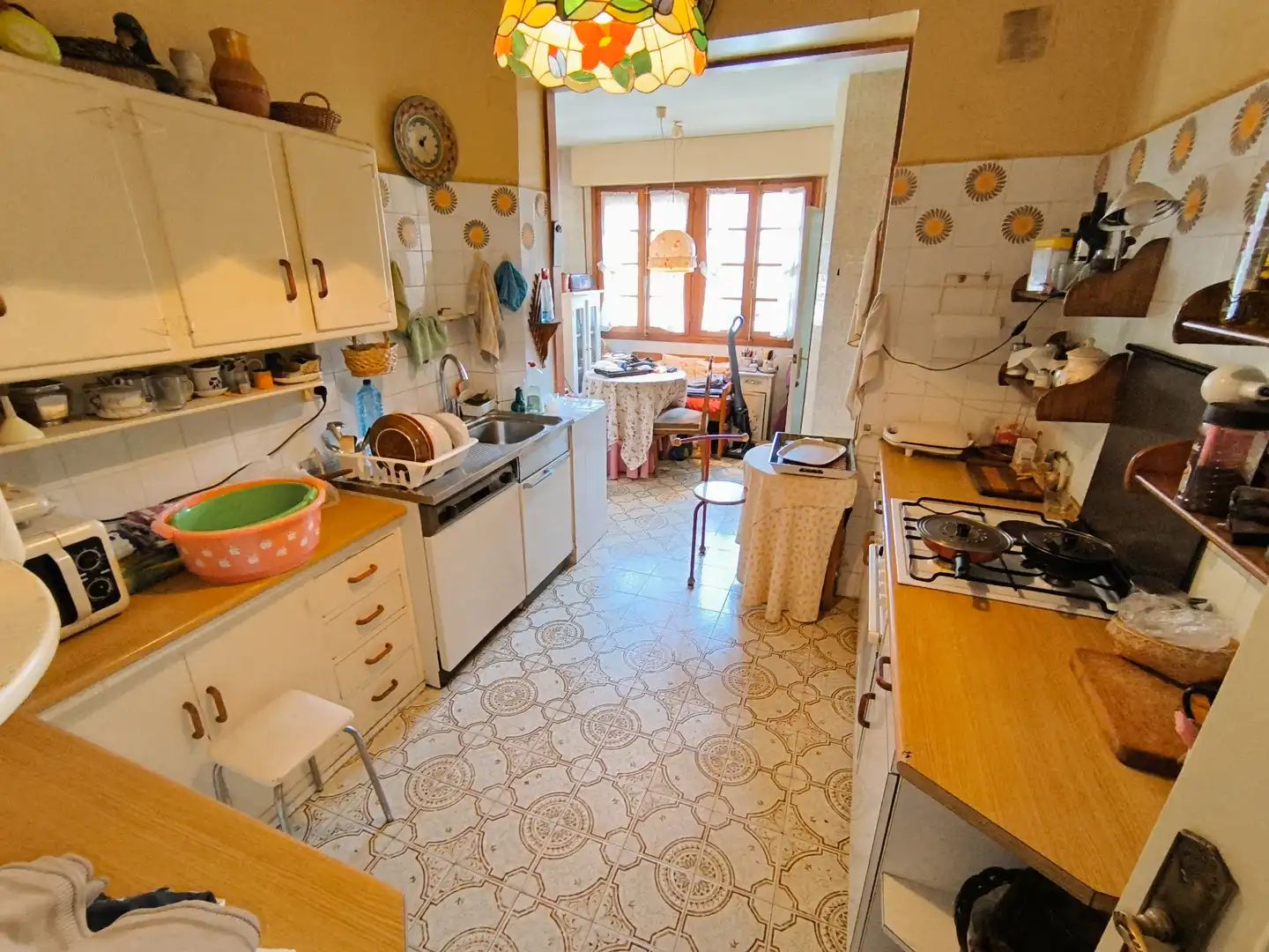 Cuina de Casa o xalet en venda en Palencia amb Calefacció, Jardí privat i Parquet