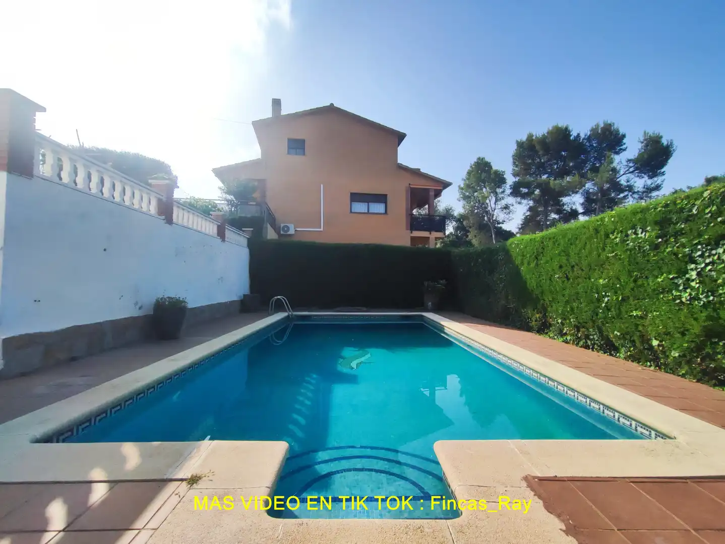 Piscina de Casa o xalet en venda en Lliçà d'Amunt amb Aire condicionat, Calefacció i Jardí privat