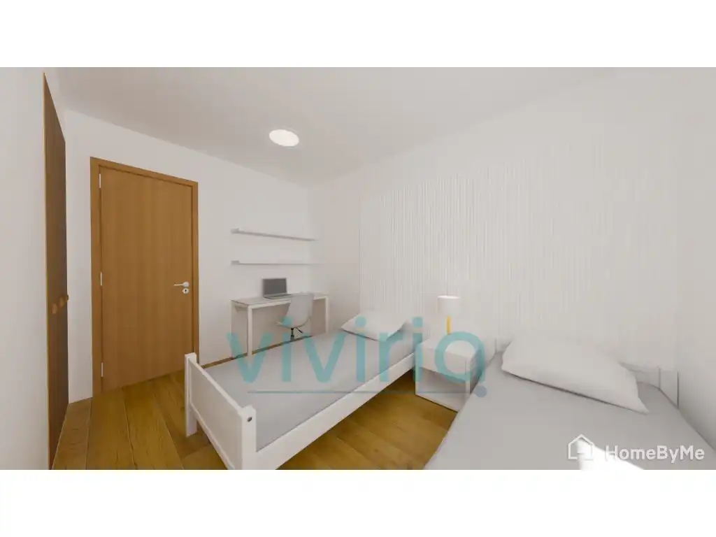 Bedroom of Flat for sale in L'Olleria  with Oven and Balcony