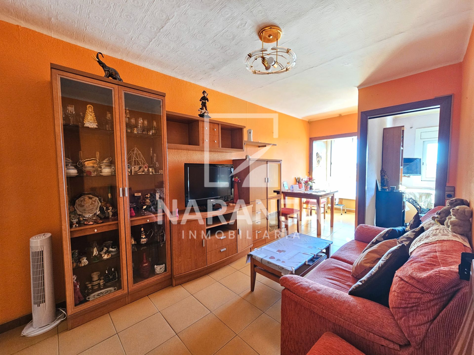 Sala d'estar de Àtic en venda en  Barcelona Capital