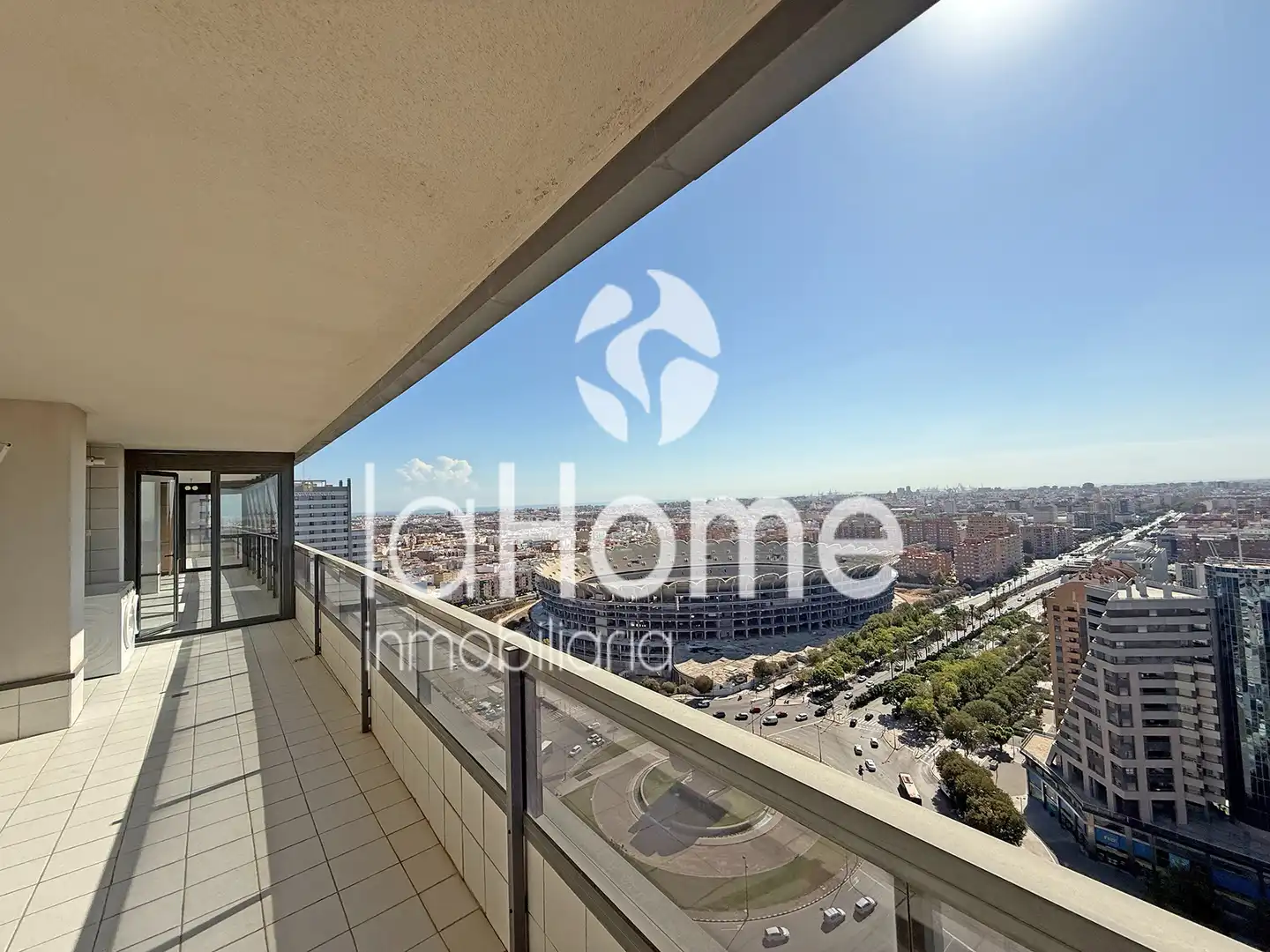 Vista exterior de Piso de alquiler en Valencia con Aire acondicionado, Calefacción y Terraza