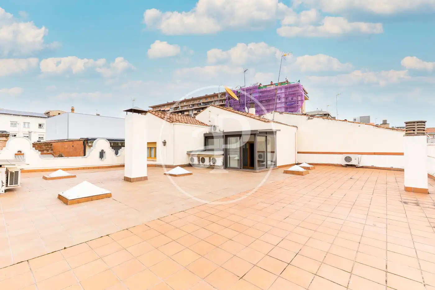 Terrassa de Casa adosada en venda en Sabadell amb Aire condicionat, Calefacció i Jardí privat