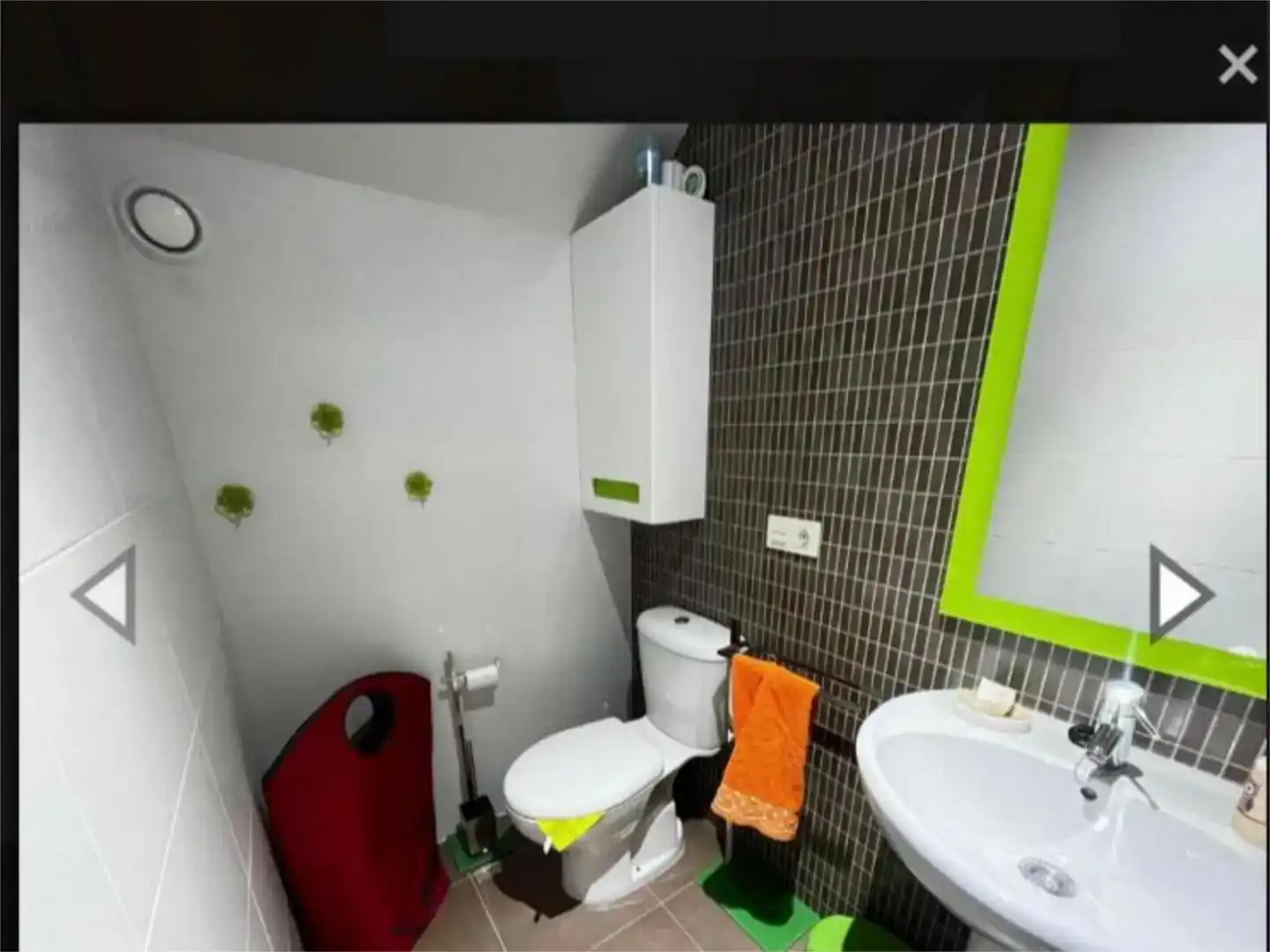 Baño de Piso de alquiler en Tarancón con Aire acondicionado, Jardín privado y Parquet