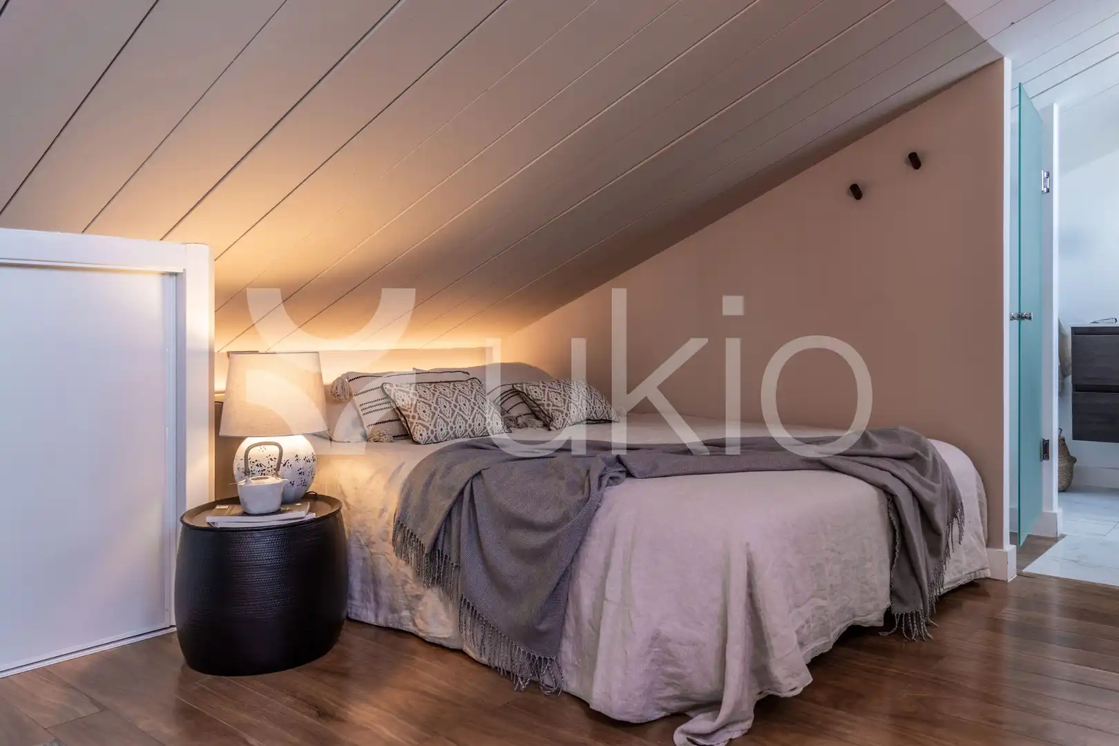 Habitación de Apartamento de alquiler en Madrid con Aire acondicionado, Calefacción y Terraza
