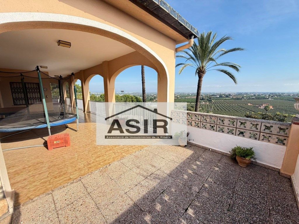 Terrace of House or chalet for sale in Alzira  with Air Conditioner, Terrace and Swimming Pool