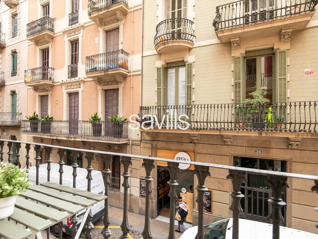 Vista exterior de Apartament en venda en  Barcelona Capital amb Aire condicionat