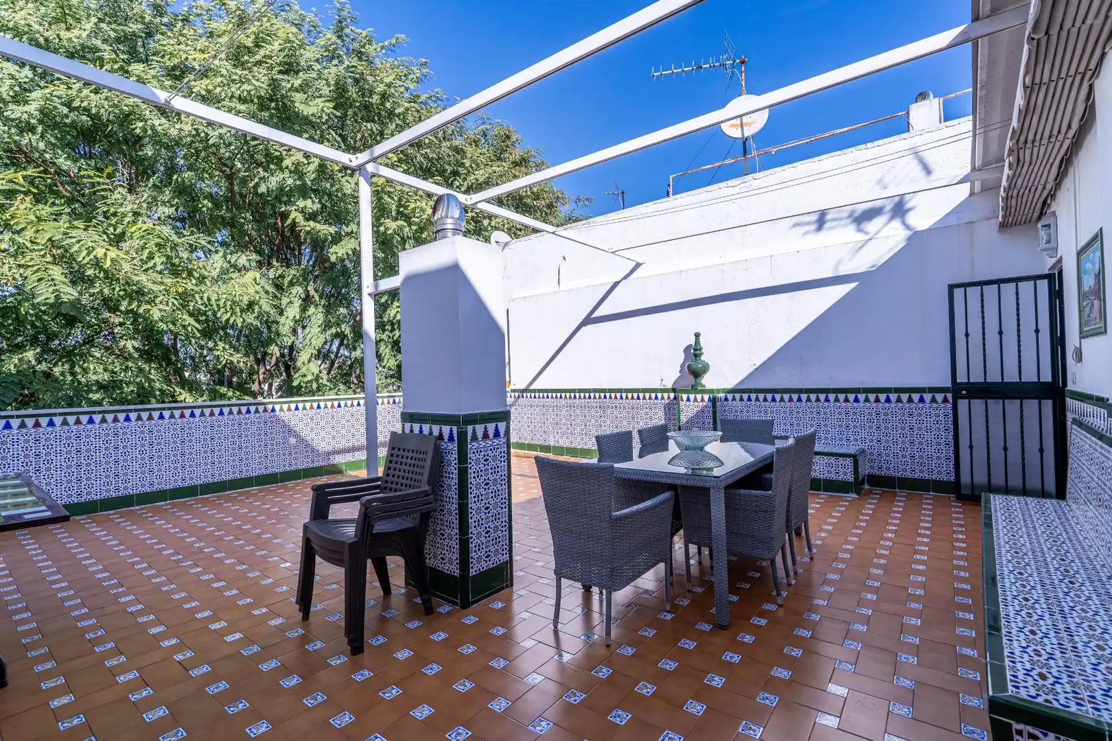 Terrasse von Dachboden zum Verkauf in Sevilla mit Klimaanlage, Heizung und Terrasse
