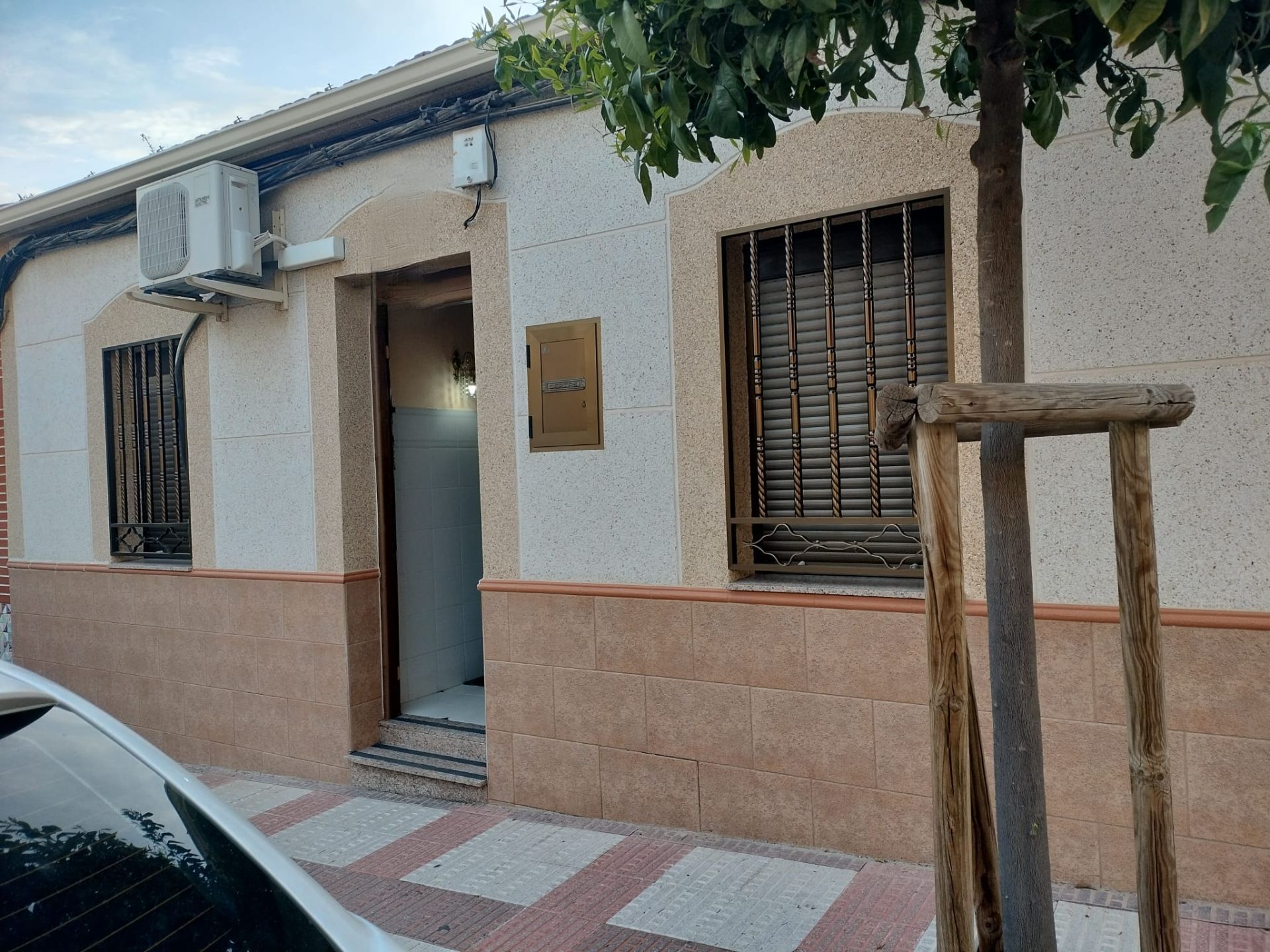Exterior view of House or chalet for sale in Puertollano  with Air Conditioner, Heating and Terrace