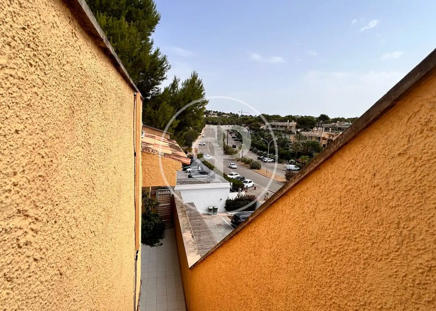 Außenansicht von Dachboden zur Miete in Calvià mit Klimaanlage, Heizung und Privatgarten