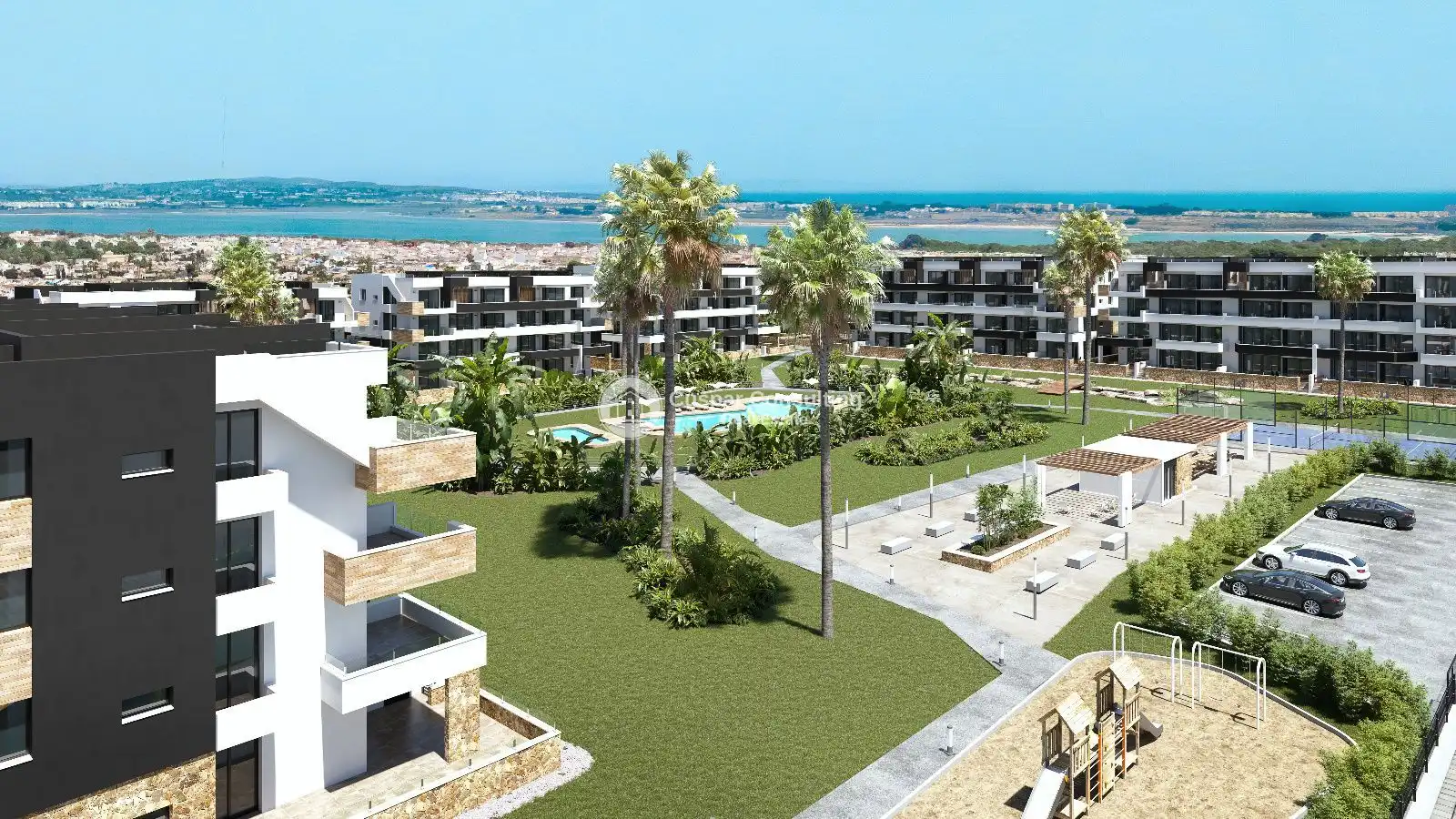 Vista exterior de Apartament en venda en Torrevieja amb Aire condicionat, Calefacció i Terrassa
