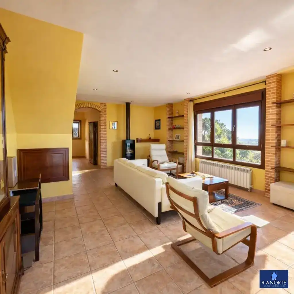 Sala de estar de Casa o chalet en venta en Gozón con Calefacción, Jardín privado y Terraza