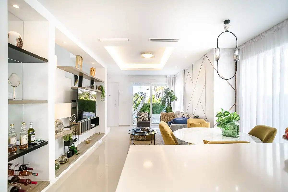 Sala de estar de Casa o chalet en venta en Rojales con Aire acondicionado, Terraza y Piscina