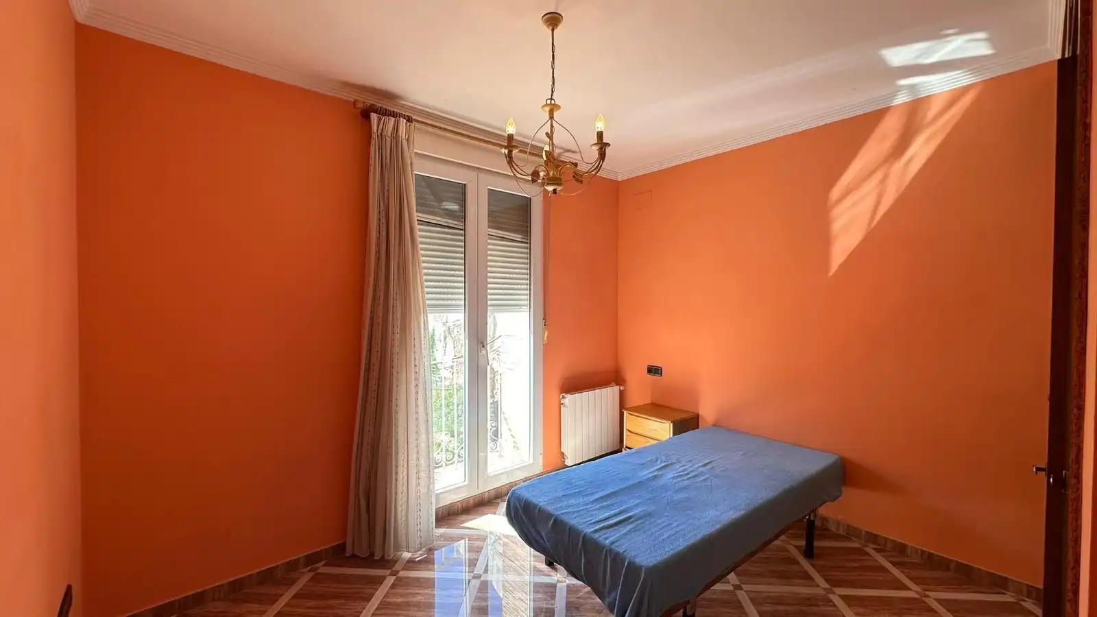 Dormitori de Casa o xalet de lloguer en La Pobla Llarga amb Terrassa, Traster i Moblat