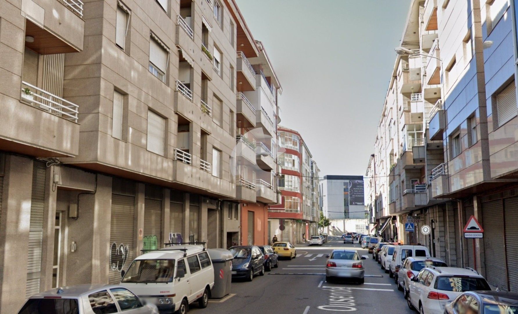 Vista exterior de Garatge en venda en Ourense Capital 