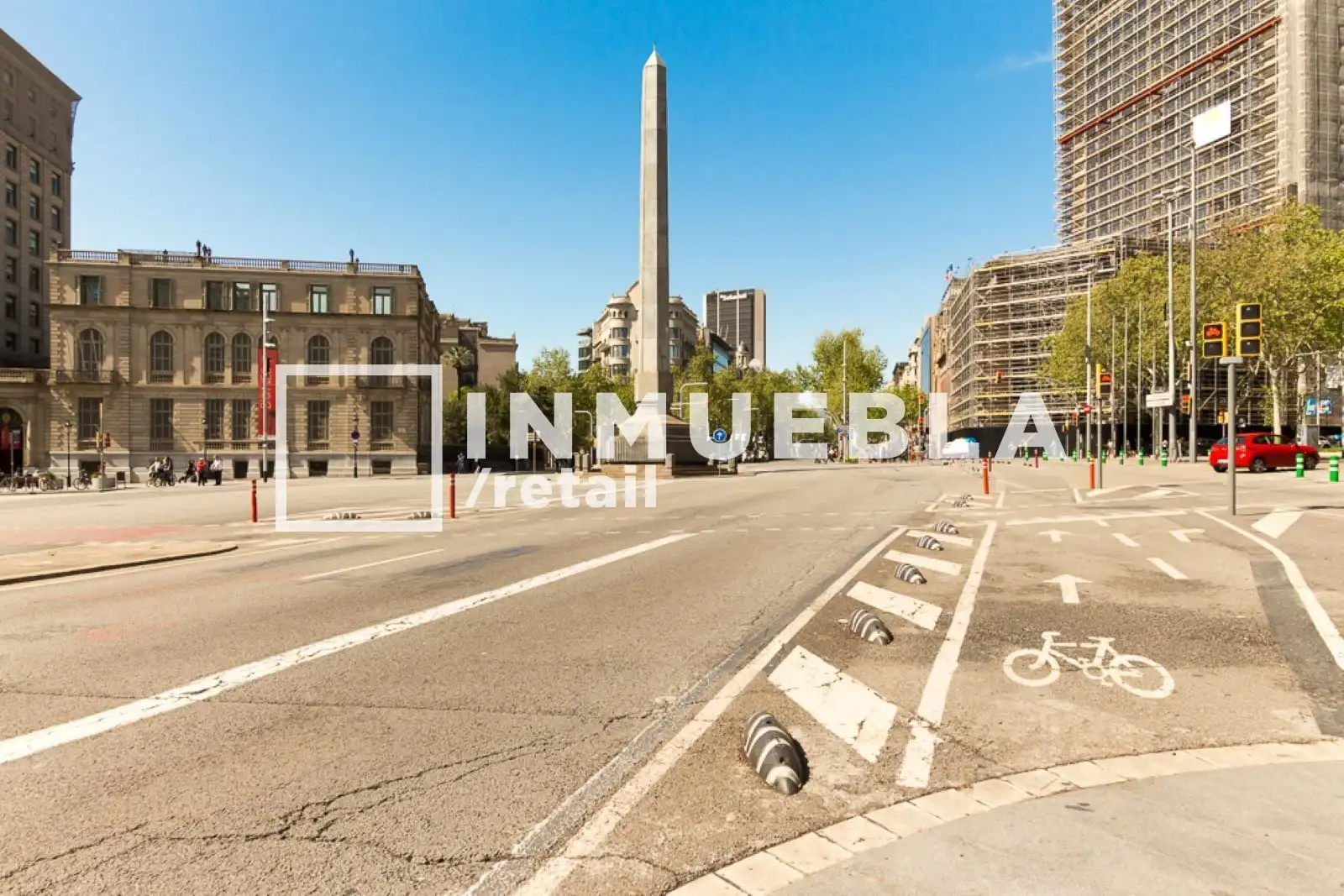 Exterior view of Commercial properties for sale in Barcelona  with Air Conditioner