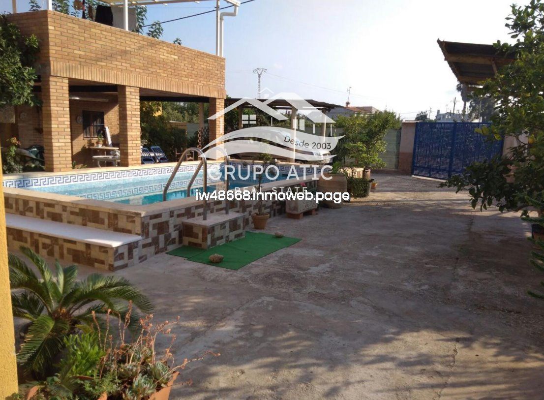 Swimming pool of House or chalet for sale in Burriana / Borriana  with Swimming Pool