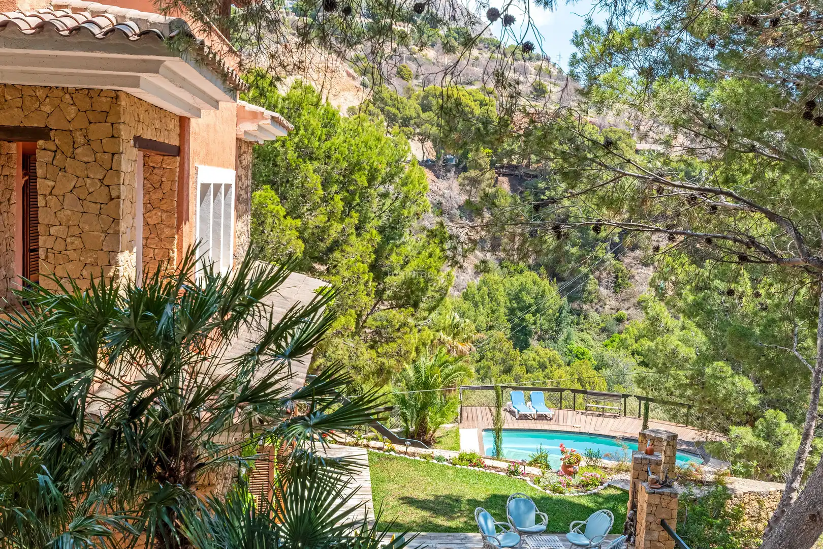 Jardín de Casa o chalet en venta en Altea con Calefacción, Terraza y Trastero