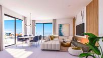 Sala d'estar de Dúplex en venda en Benalmádena amb Aire condicionat, Calefacció i Jardí privat