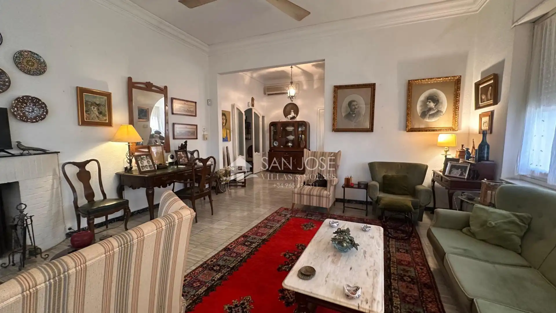 Living room of Houses for sale in Aspe  with Heating, Private garden and Terrace