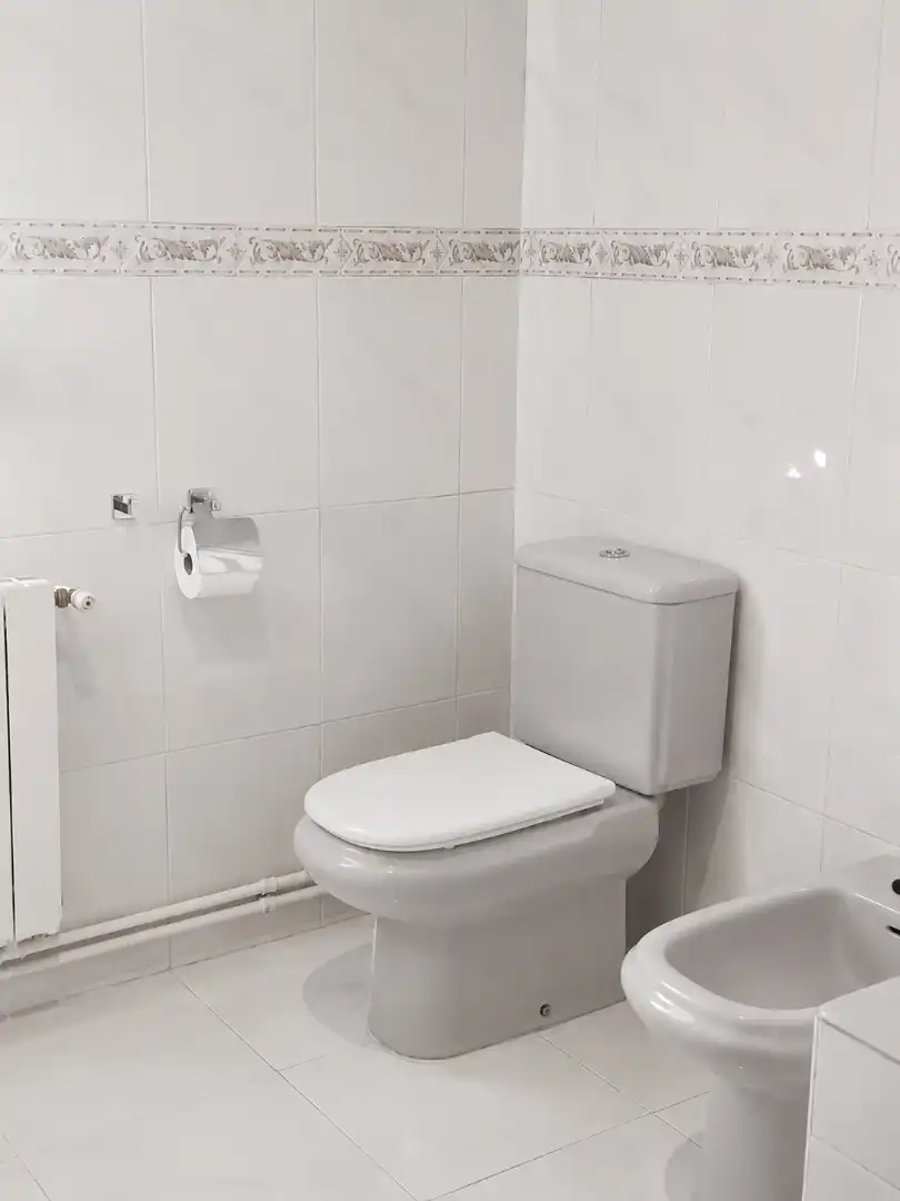 Bathroom of Flat for rent in Santander  with Heating, Terrace and Furnished