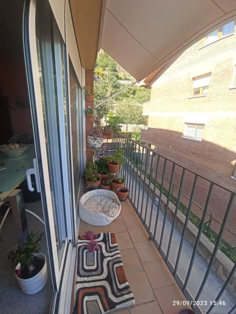 Balcony of Houses for sale in Berga  with Private garden, Parquet flooring and Balcony