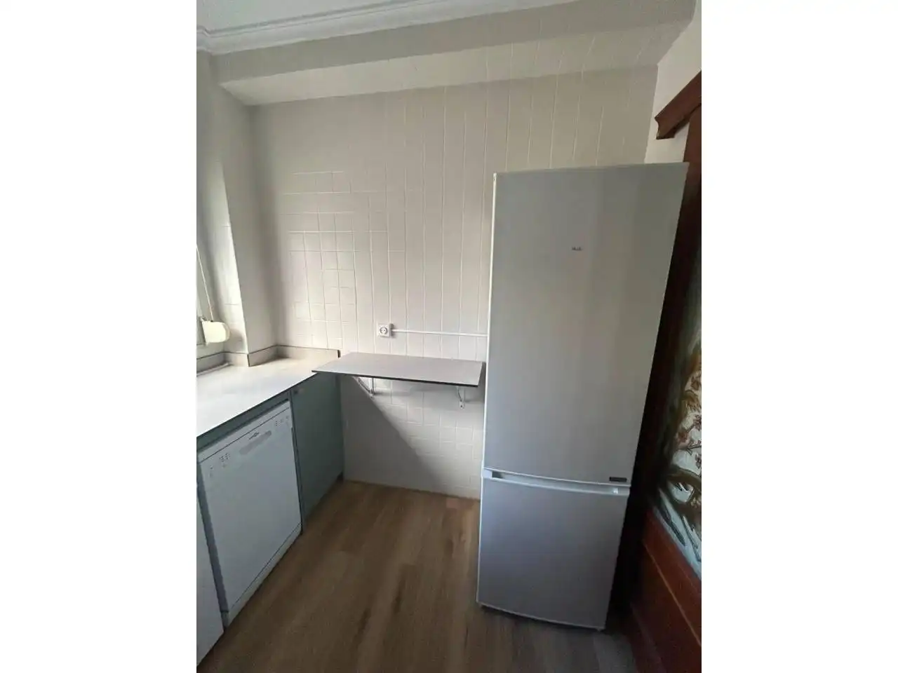 Kitchen of Flat for rent in Valencia  with Air Conditioner, Parquet flooring and Storage room