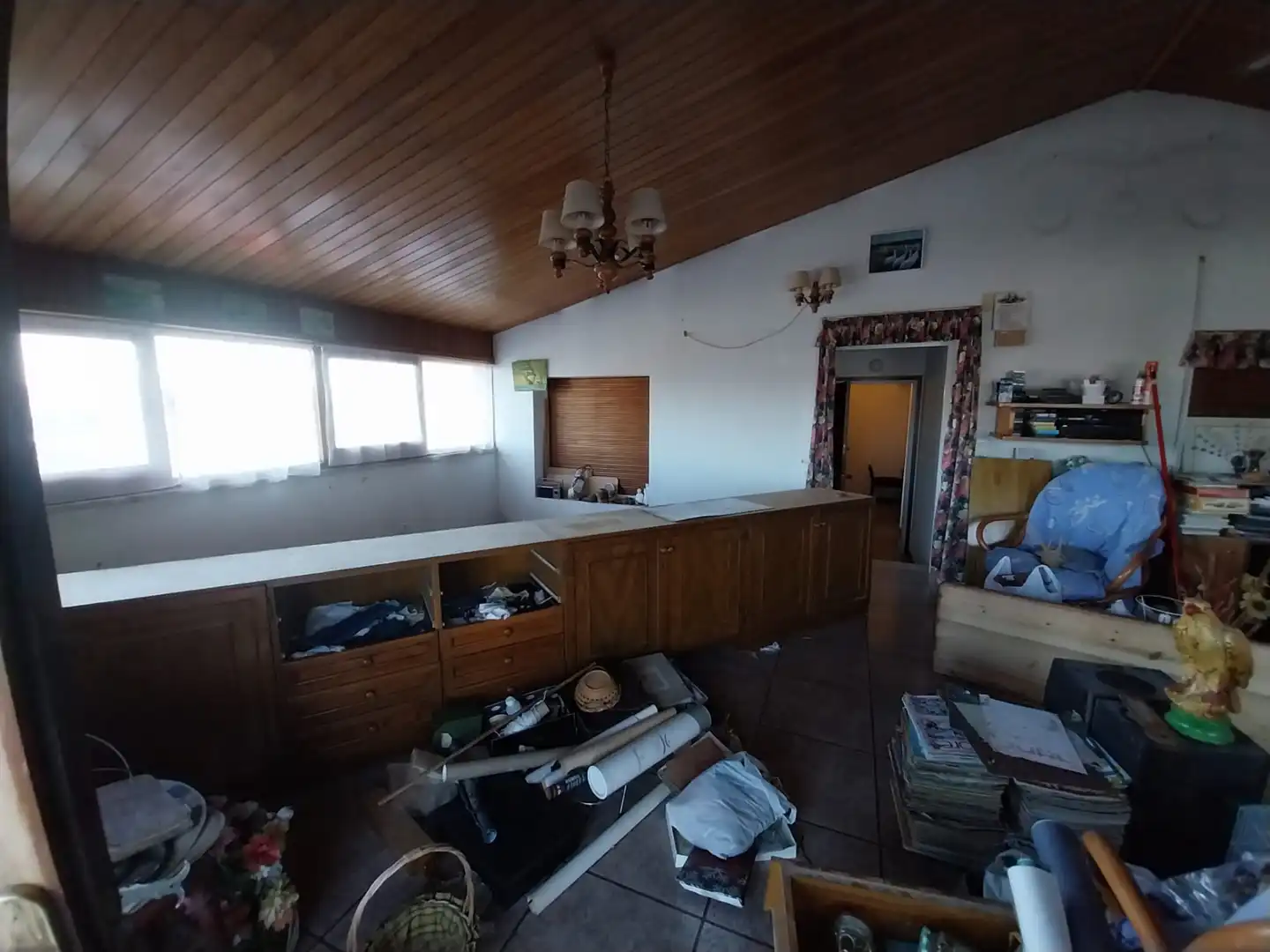 Cocina de Dúplex en venta en Vilablareix con Parquet, Terraza y Horno