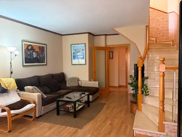 Living room of Duplexes for sale in Sant Feliu de Llobregat  with Heating, Terrace and Storage room