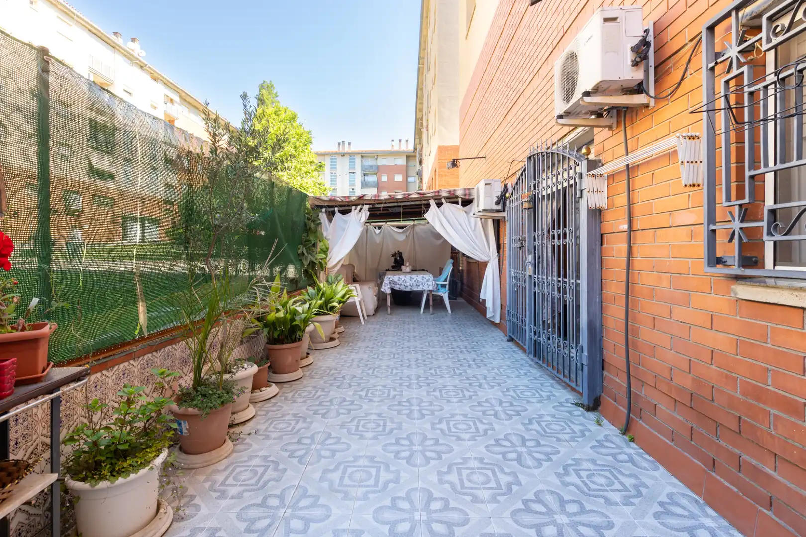 Terrace of Flat for sale in Terrassa  with Air Conditioner, Heating and Terrace
