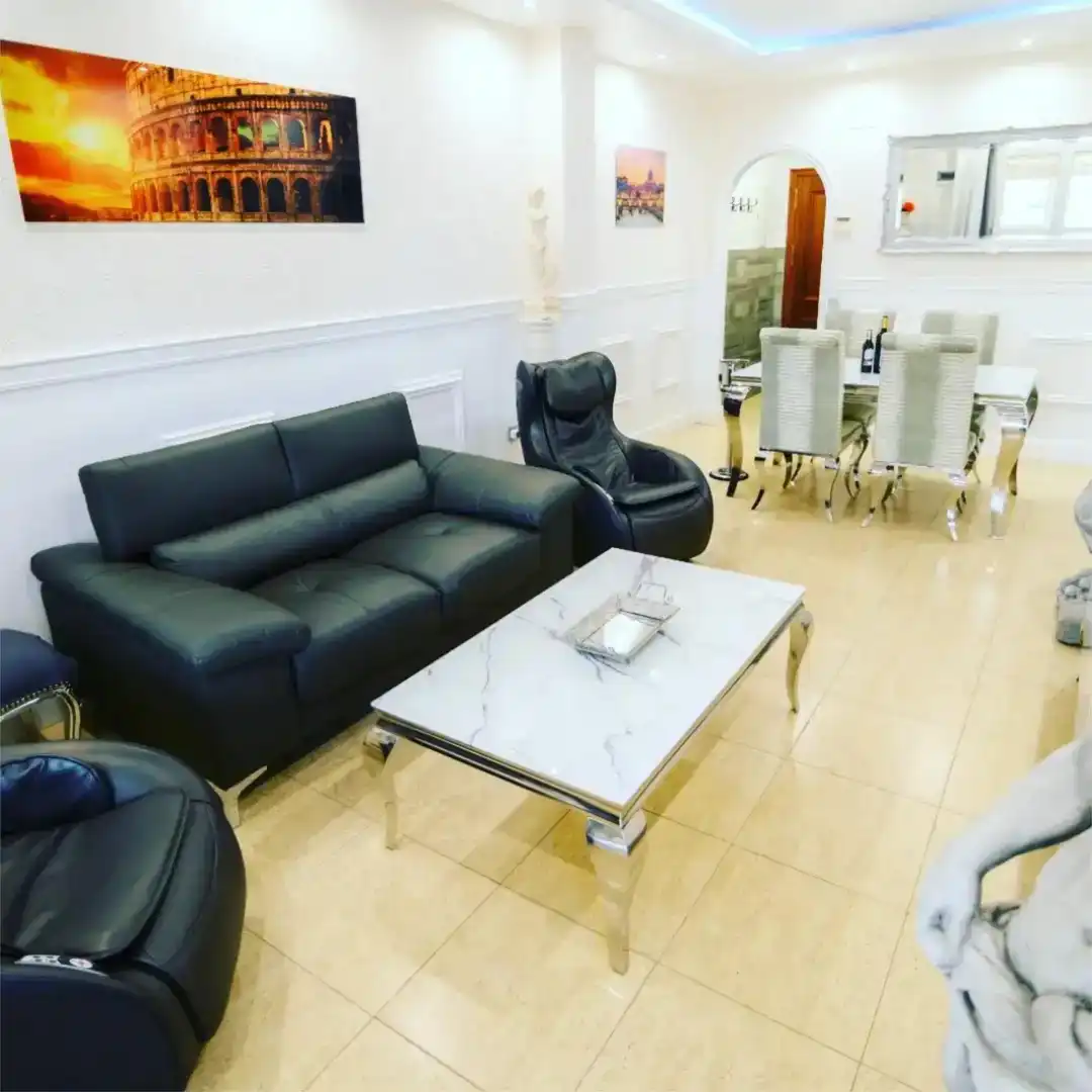 Sala de estar de Apartamento en venta en Puerto Real con Aire acondicionado, Trastero y Amueblado