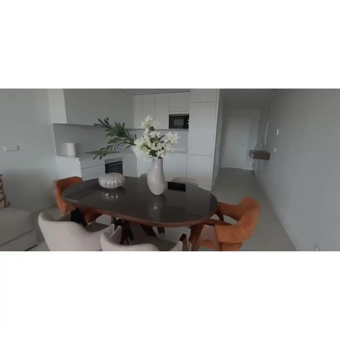 Comedor de Apartamento de alquiler en Mijas con Aire acondicionado y Piscina comunitaria