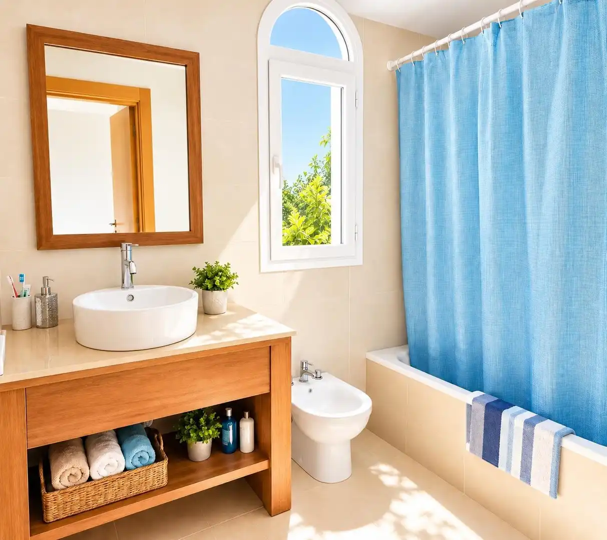 Bathroom of Apartments for sale in Torre-Pacheco  with Air Conditioner, Heating and Private garden