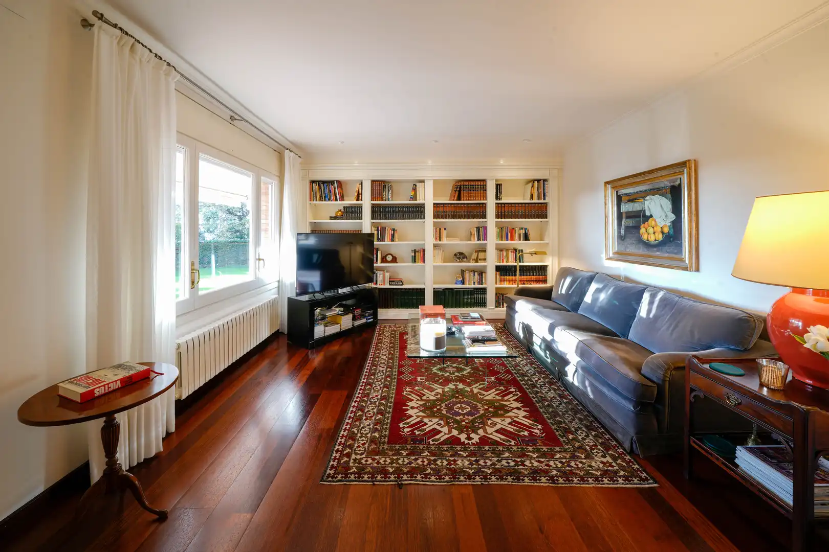 Sala d'estar de Casa o xalet en venda en Premià de Dalt amb Aire condicionat, Calefacció i Parquet