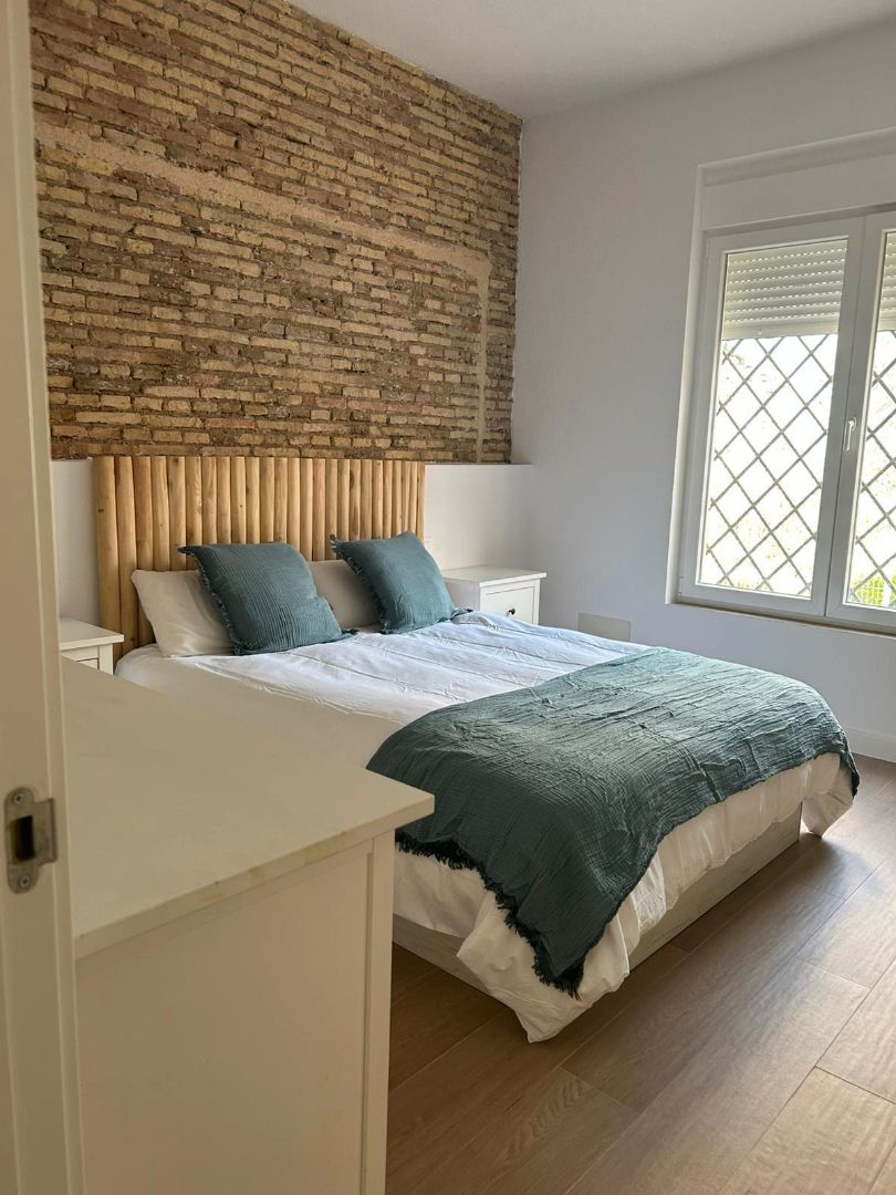 Dormitori de Apartament de lloguer en Cartagena amb Aire condicionat, Calefacció i Moblat