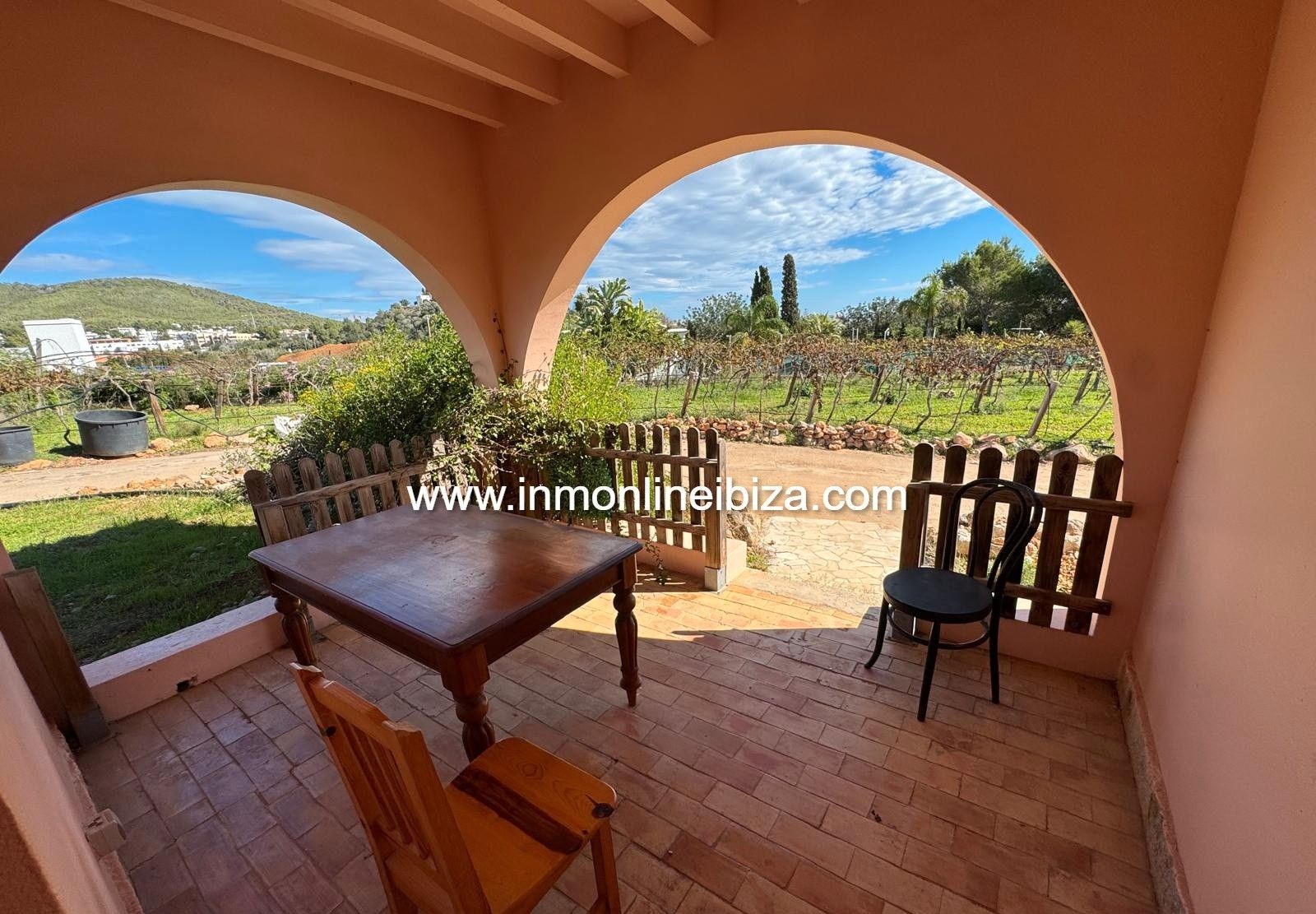 Garden of House or chalet to rent in Santa Eulària des Riu  with Air Conditioner, Private garden and Terrace