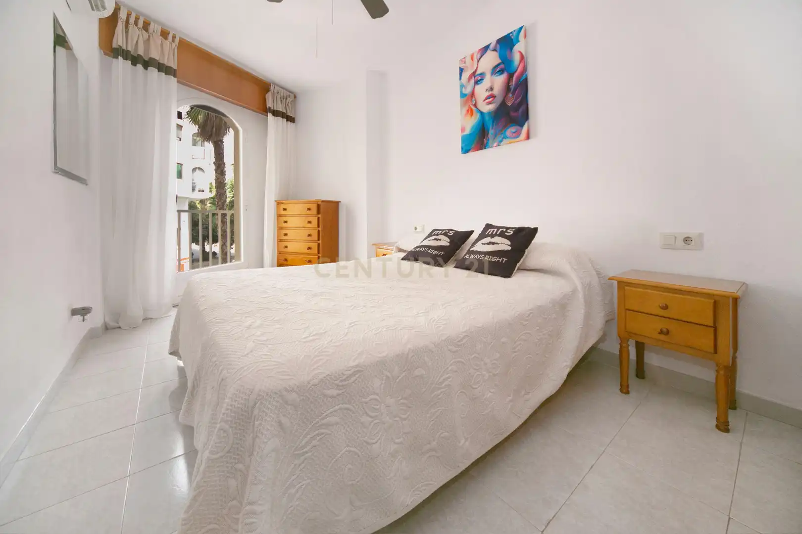 Habitación de Apartamento de alquiler en Calpe / Calp con Aire acondicionado, Horno y Lavadora