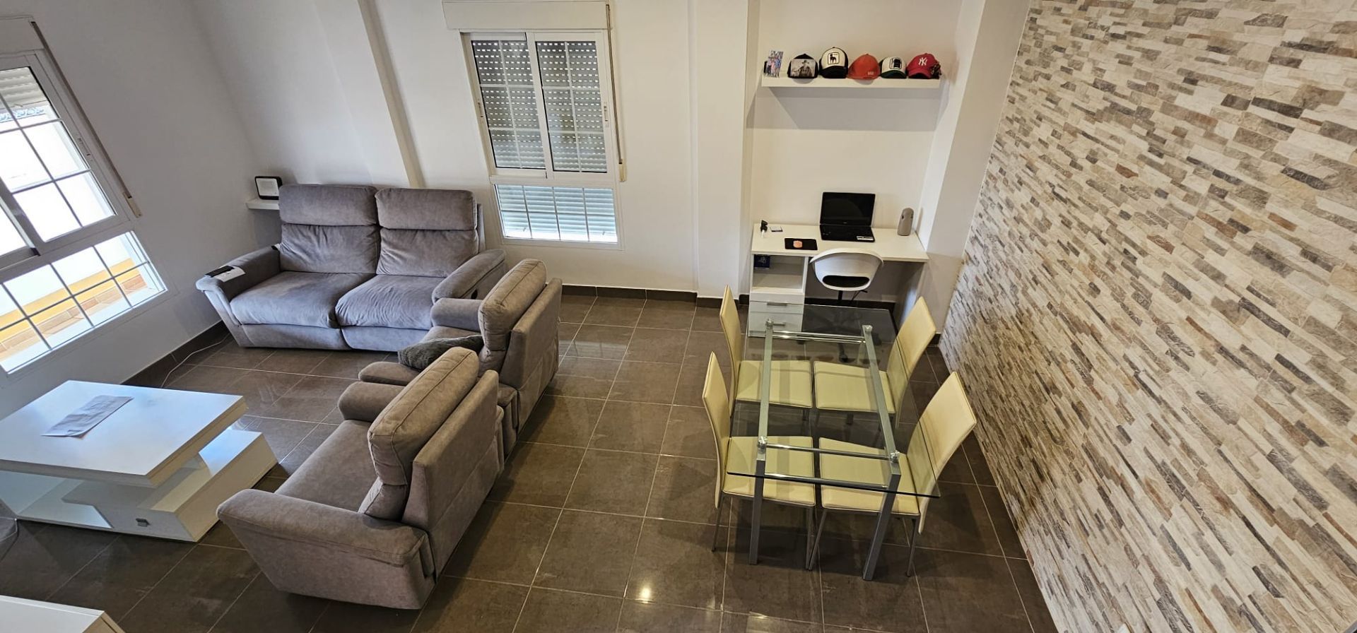 Living room of Duplex for sale in Vera  with Air Conditioner, Heating and Private garden
